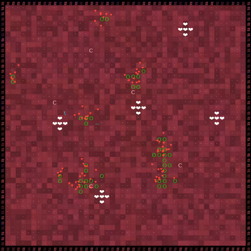 ascii love battles #6