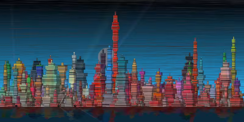 Fictional Cityscapes #45