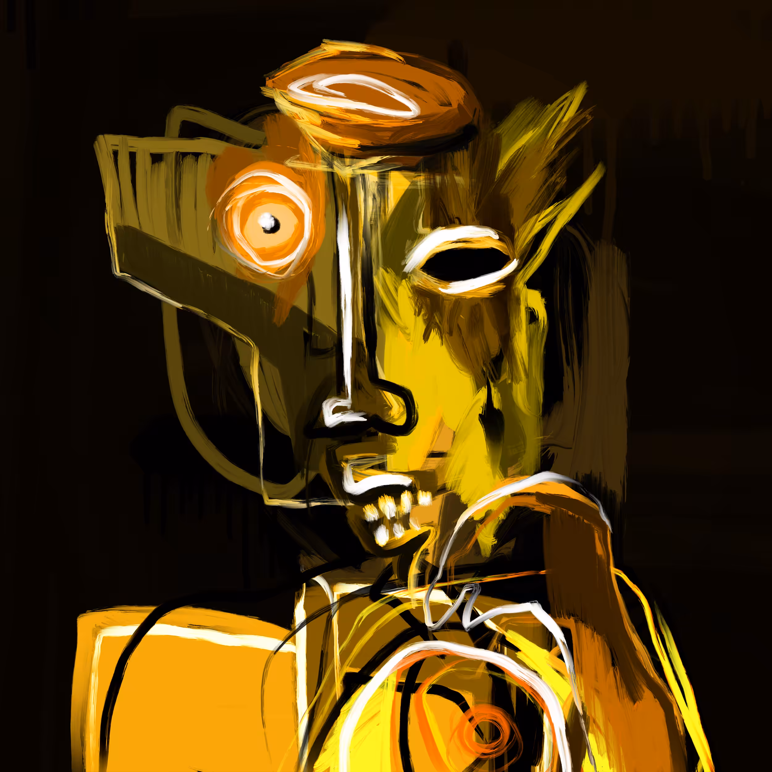 The Unknown Painter (Gold) #21