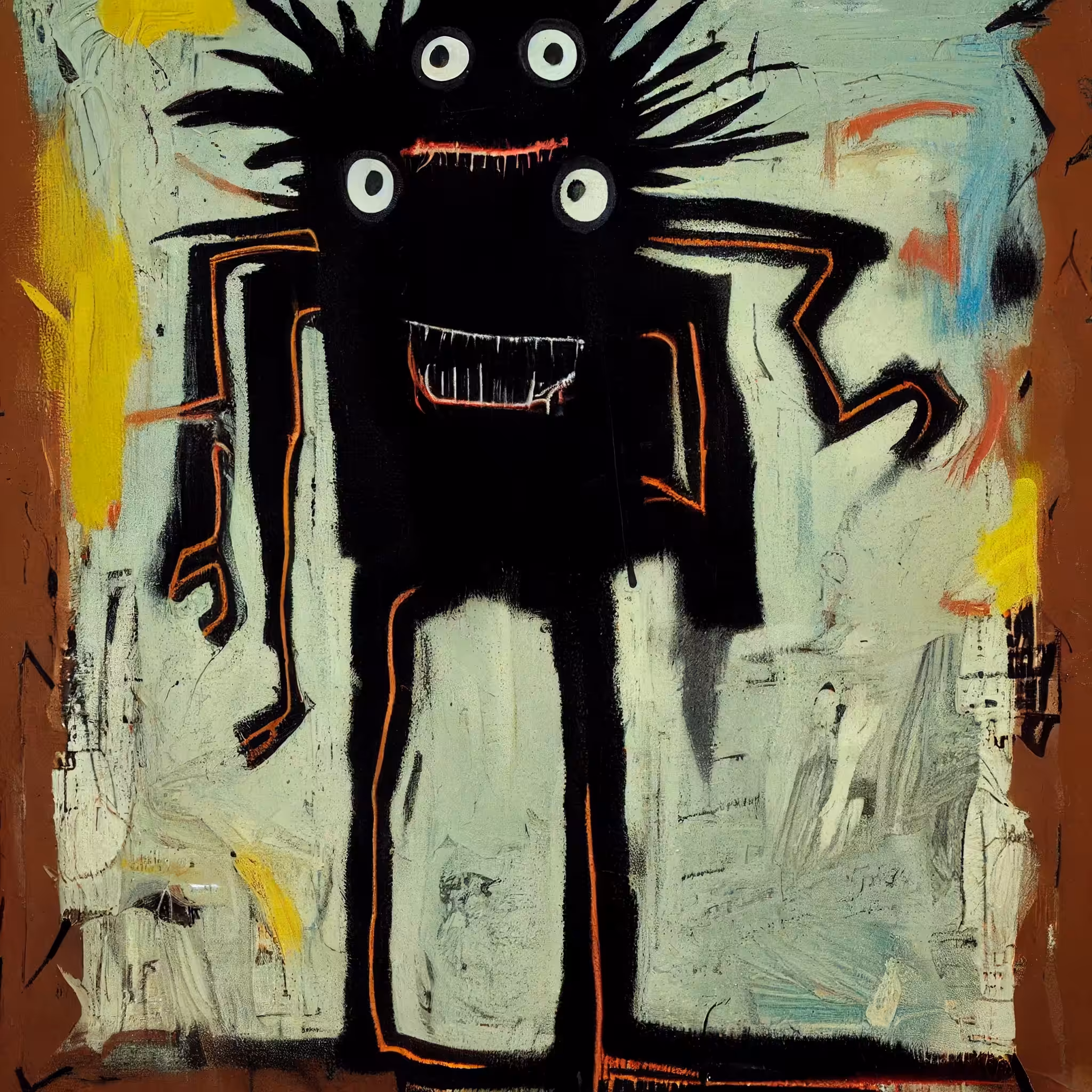 Basquiat Little Creatures: Little Creature #00305