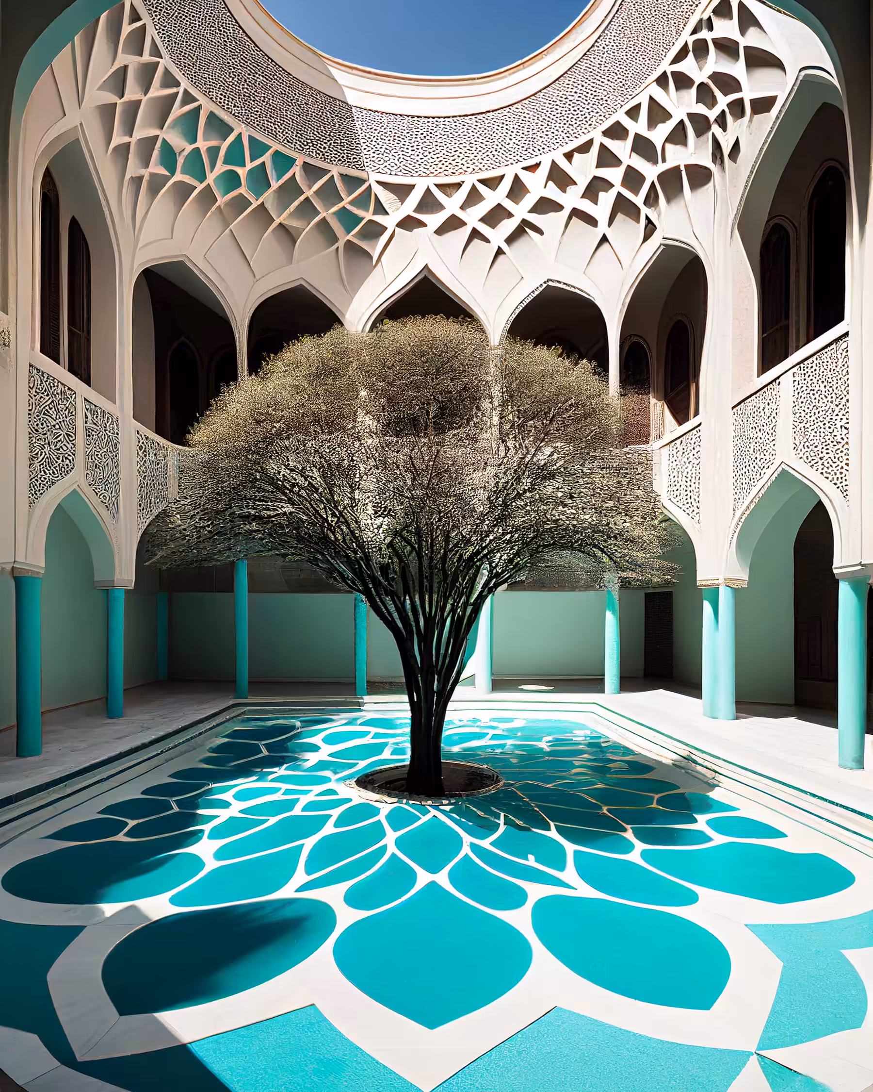 Enchanted Courtyards #1