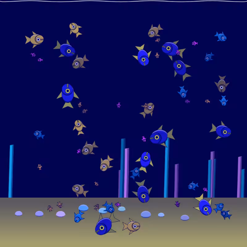 Underwater Schooling #38