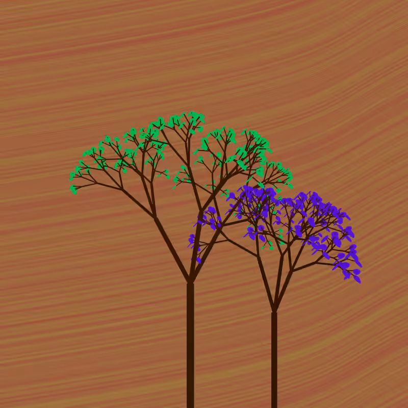 Two Trees #13