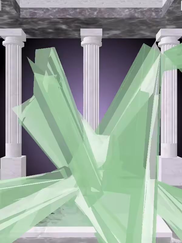 HeavenComputer: The Fading Rising Normie Green Woman #1636