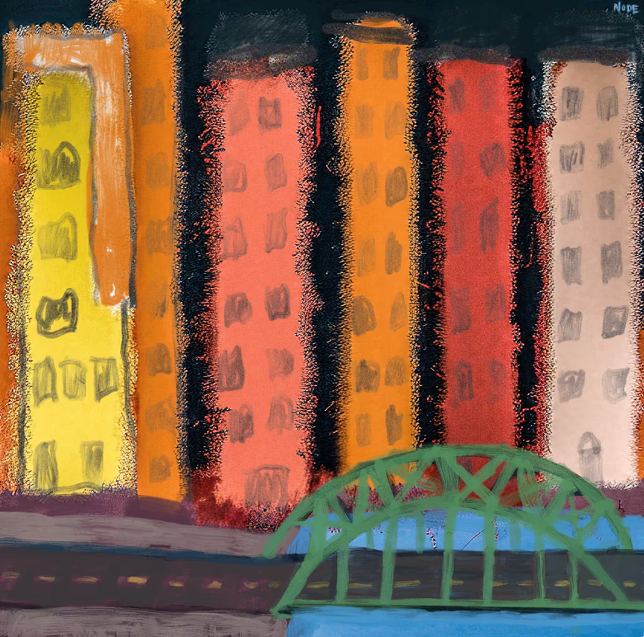 BRUTALNODE (core work): downtown
