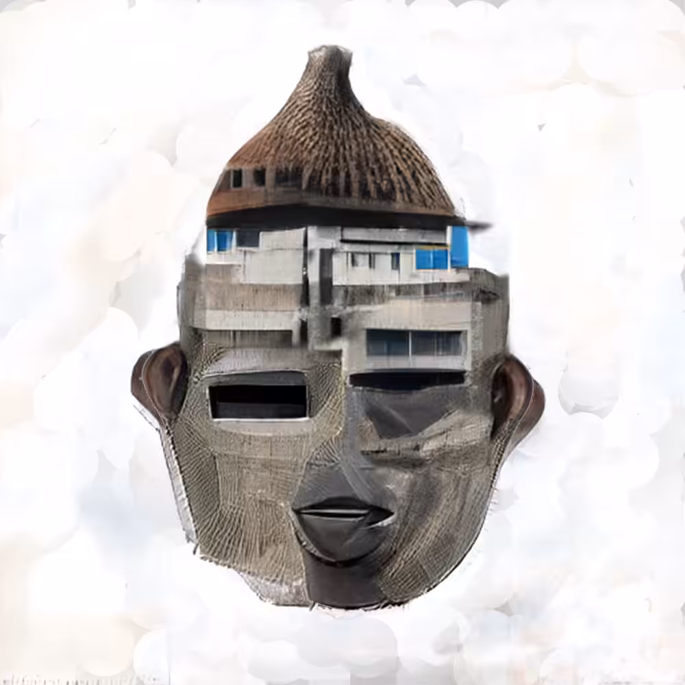 Generative art Mask 003