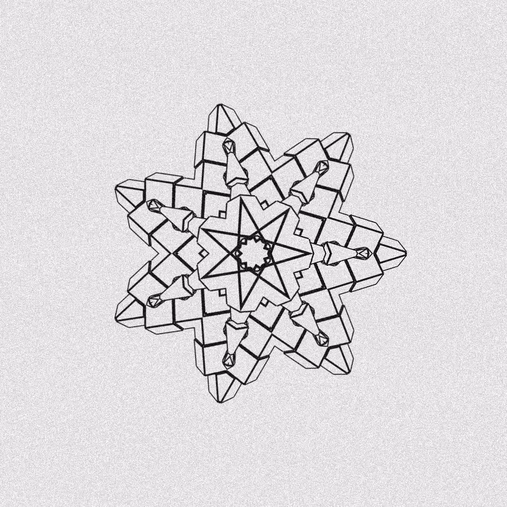 Monochrome Kaleido #291