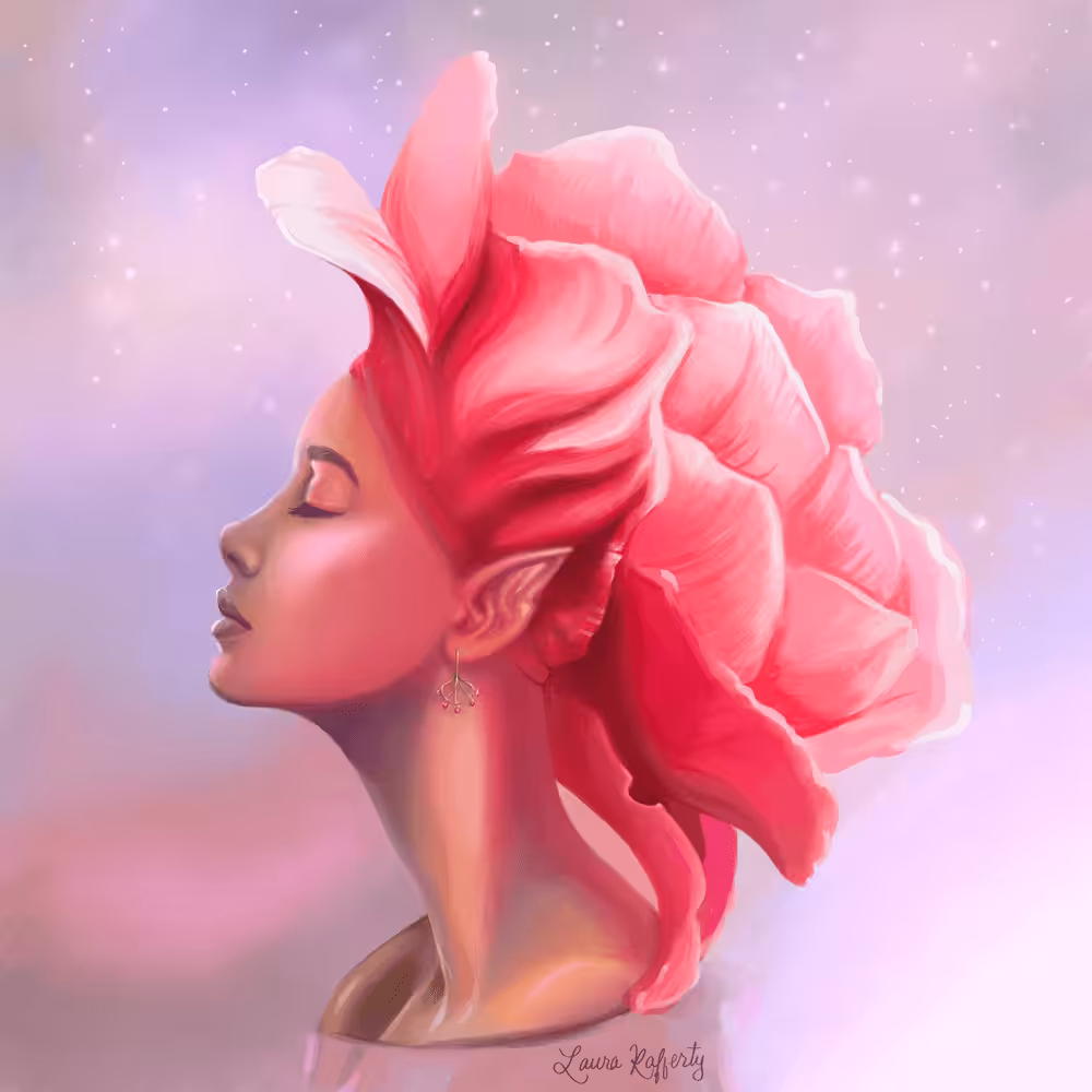 Aurallia #3: Polyphia Character Concept Painting