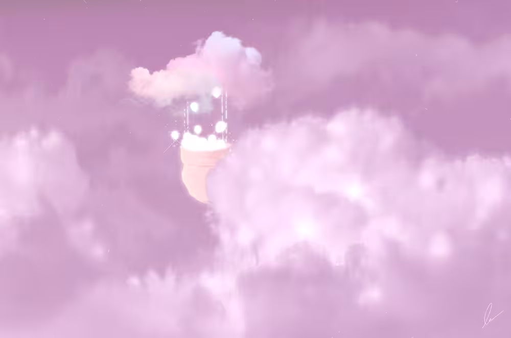Cloud Balloon in Cloud Cover