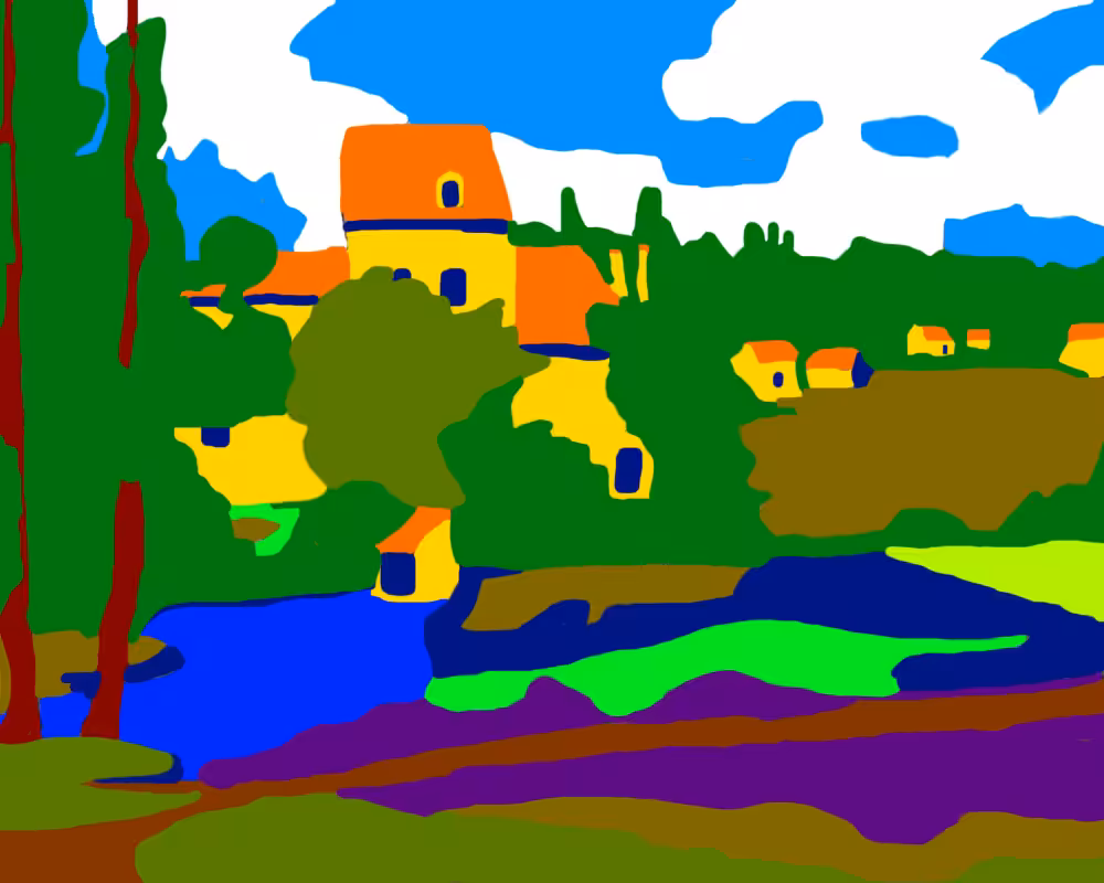 Le village de Perche le Loup