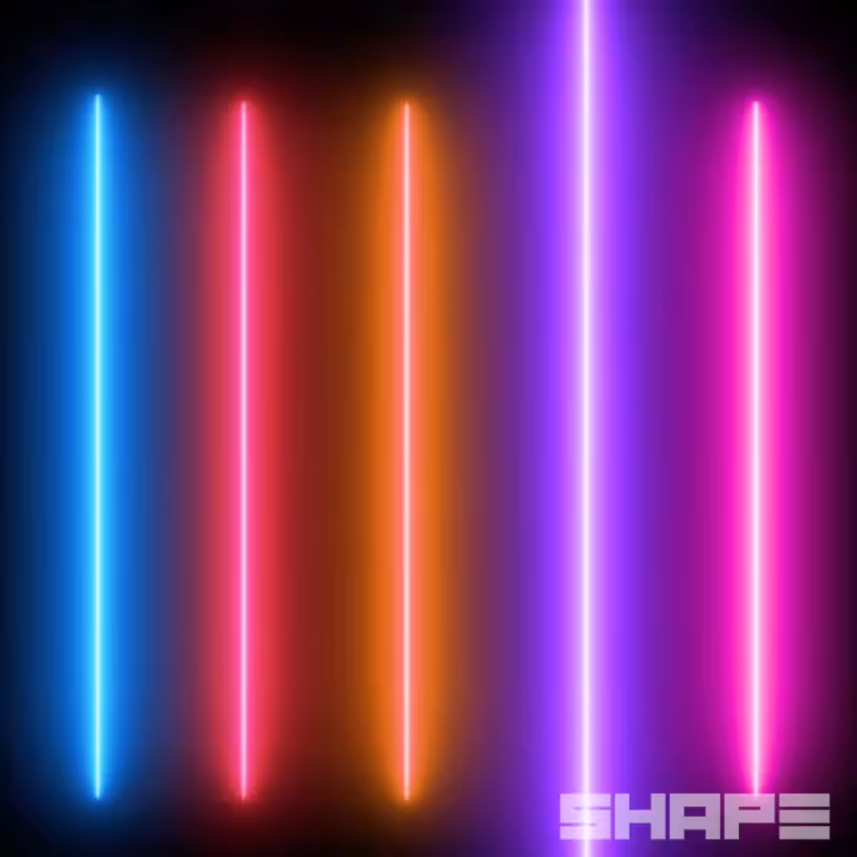 #100 different shapes: #037 - Out Of Line