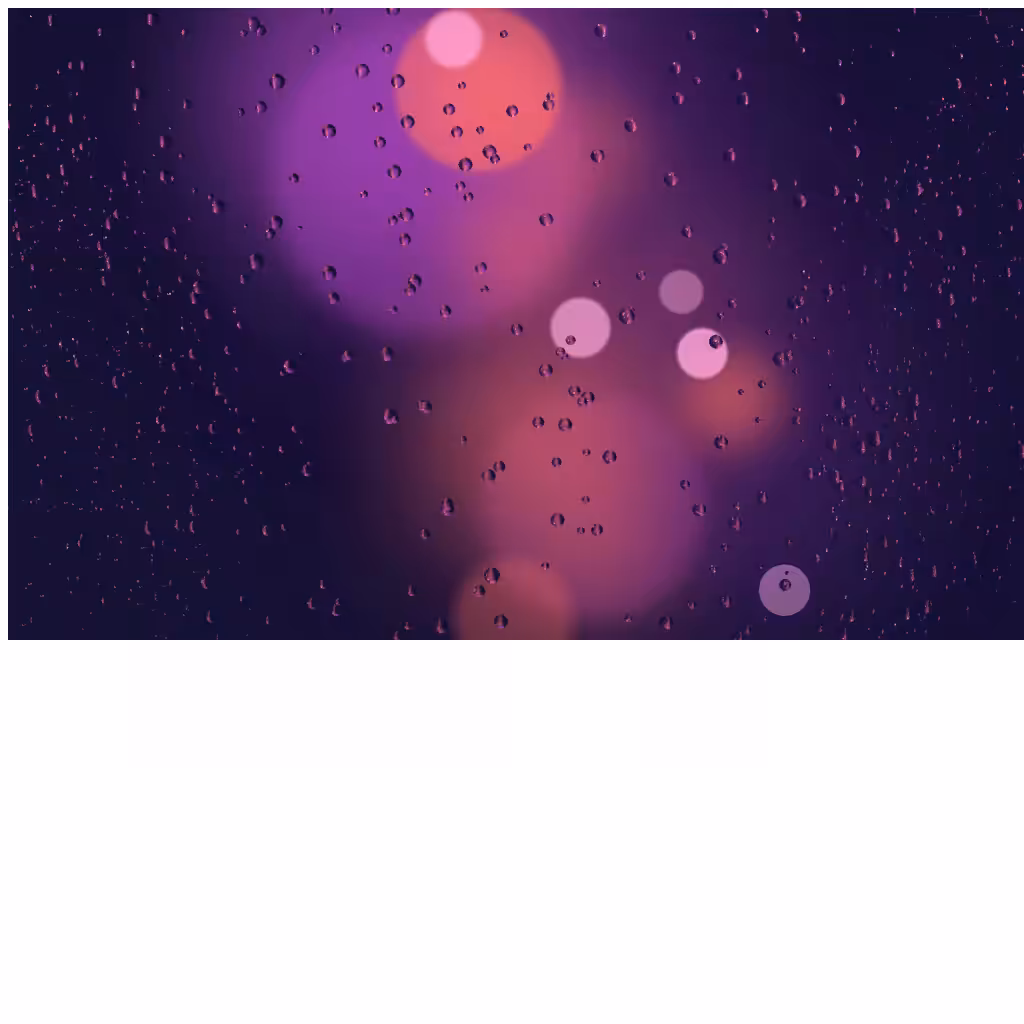Bokeh Rain #2
