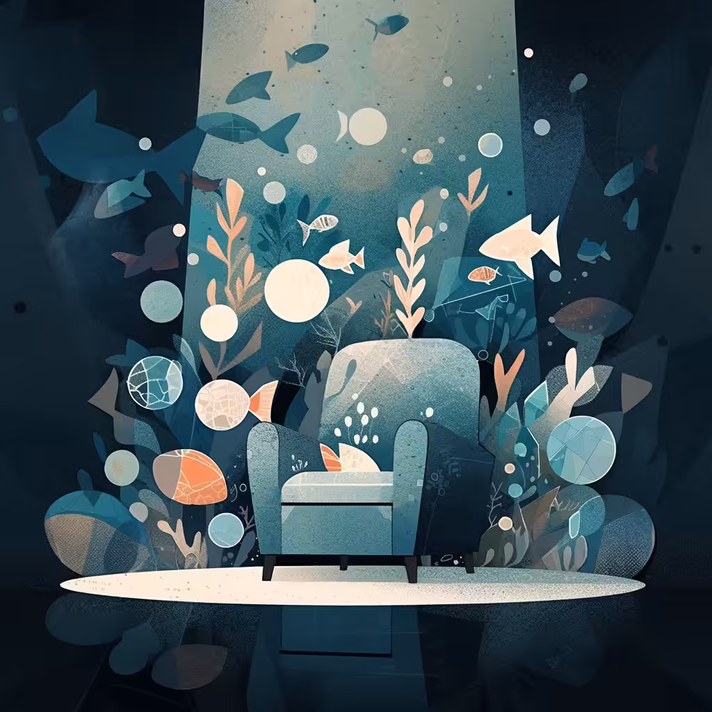 Resting at the bottom of the sea 