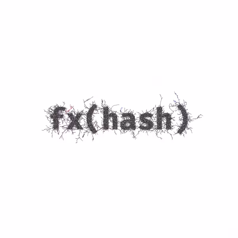 FXHASH Generative Logo #789