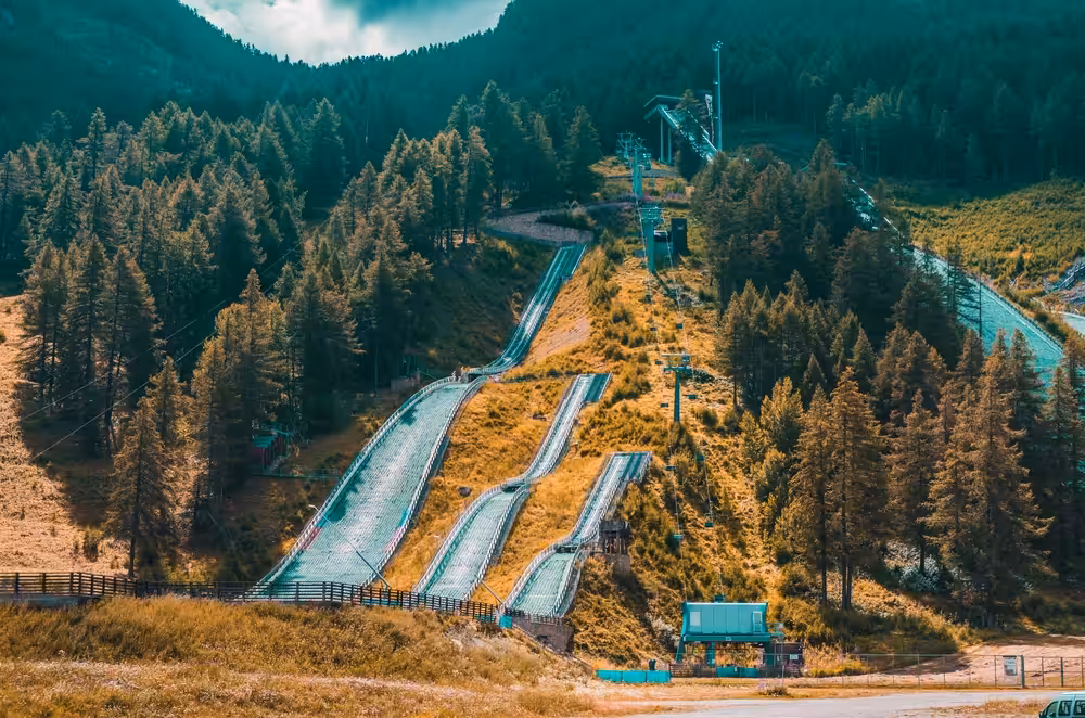 Ski trampolines 2006 Pragelato Olympic Games