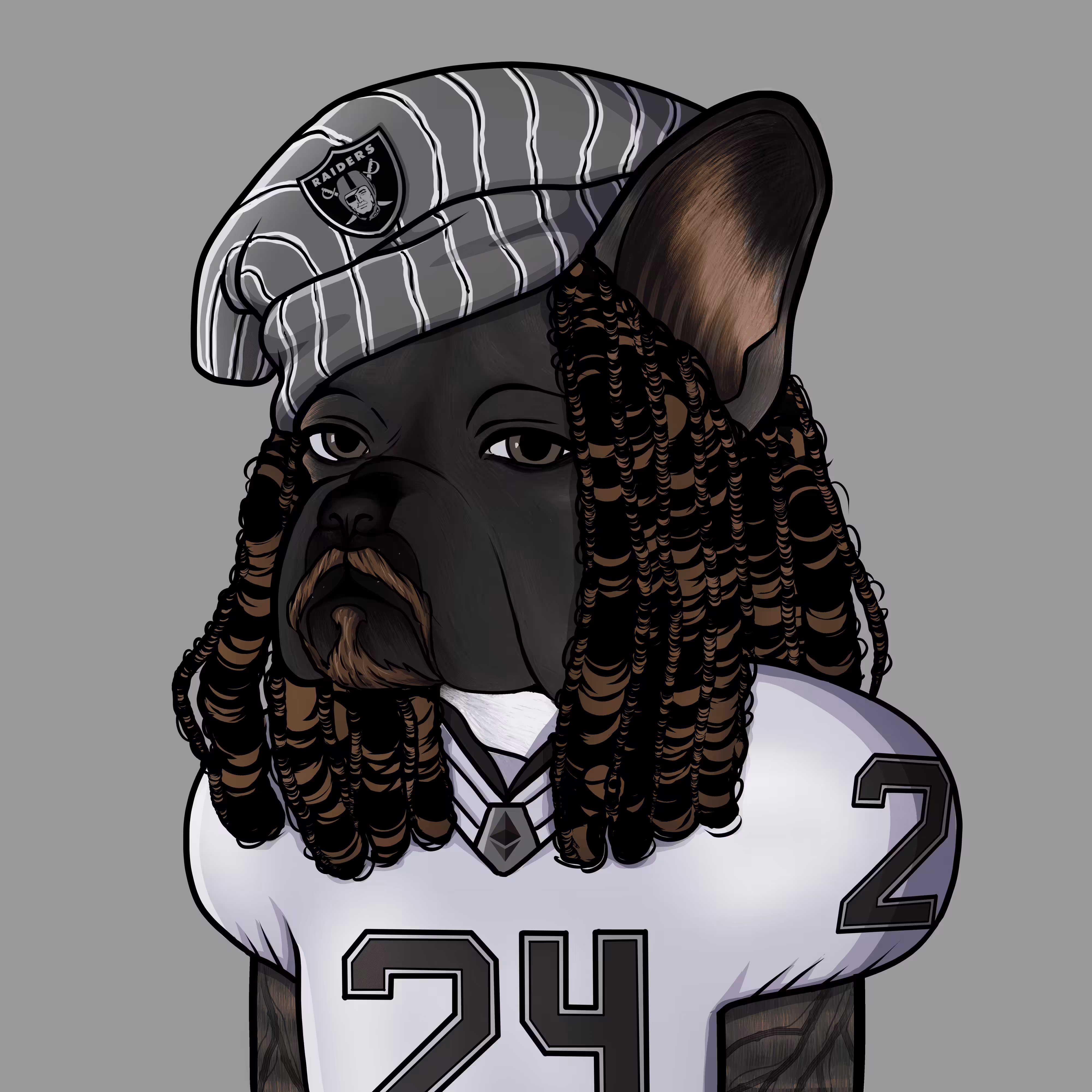 166 Marshawn Leashed "Beast Mode"