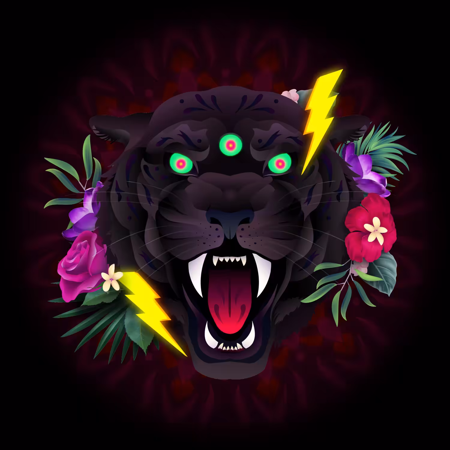 Animal Mask: Black Panther