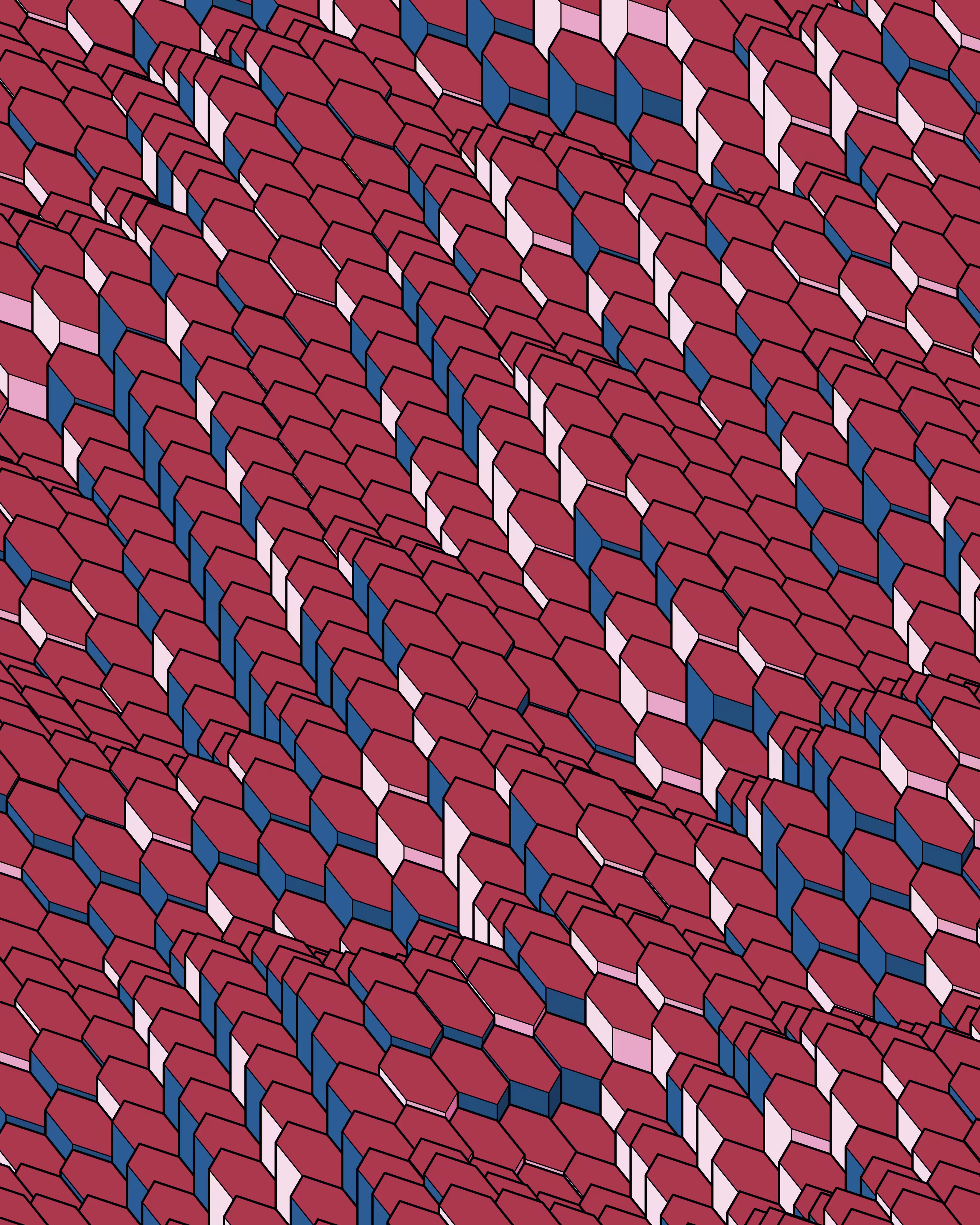 Hexagones Landscape #249