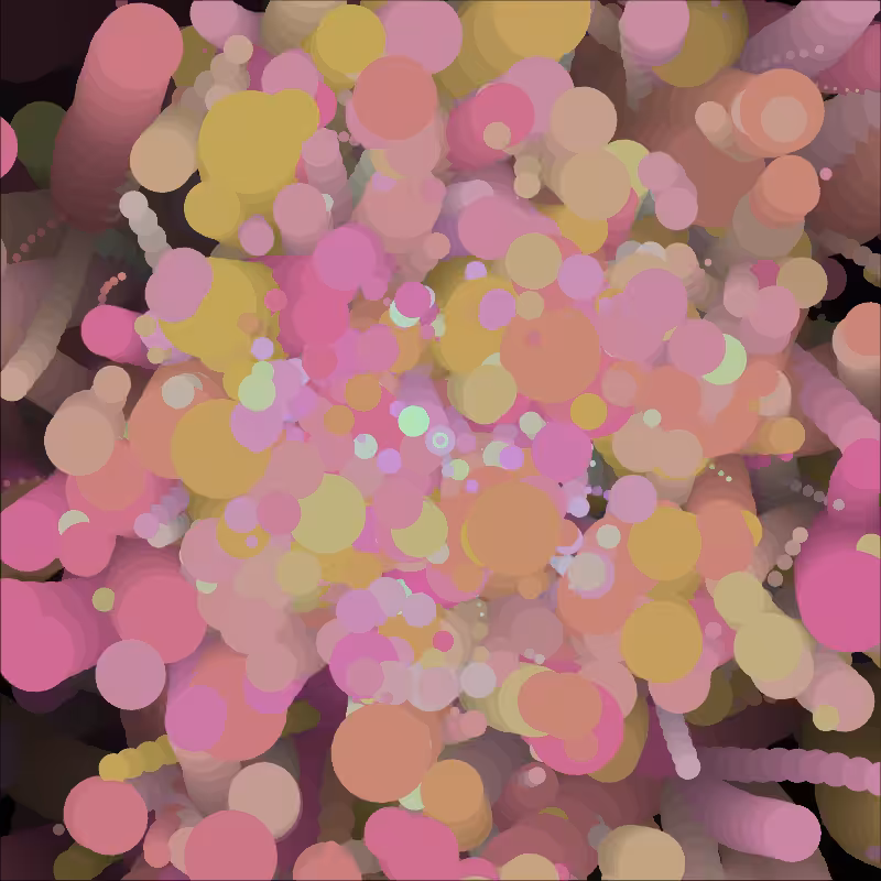 Instance Fractal Particles V1 #5