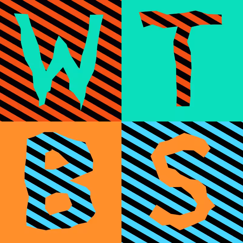 Waiting To Be Signed Logo with Wobbles #384