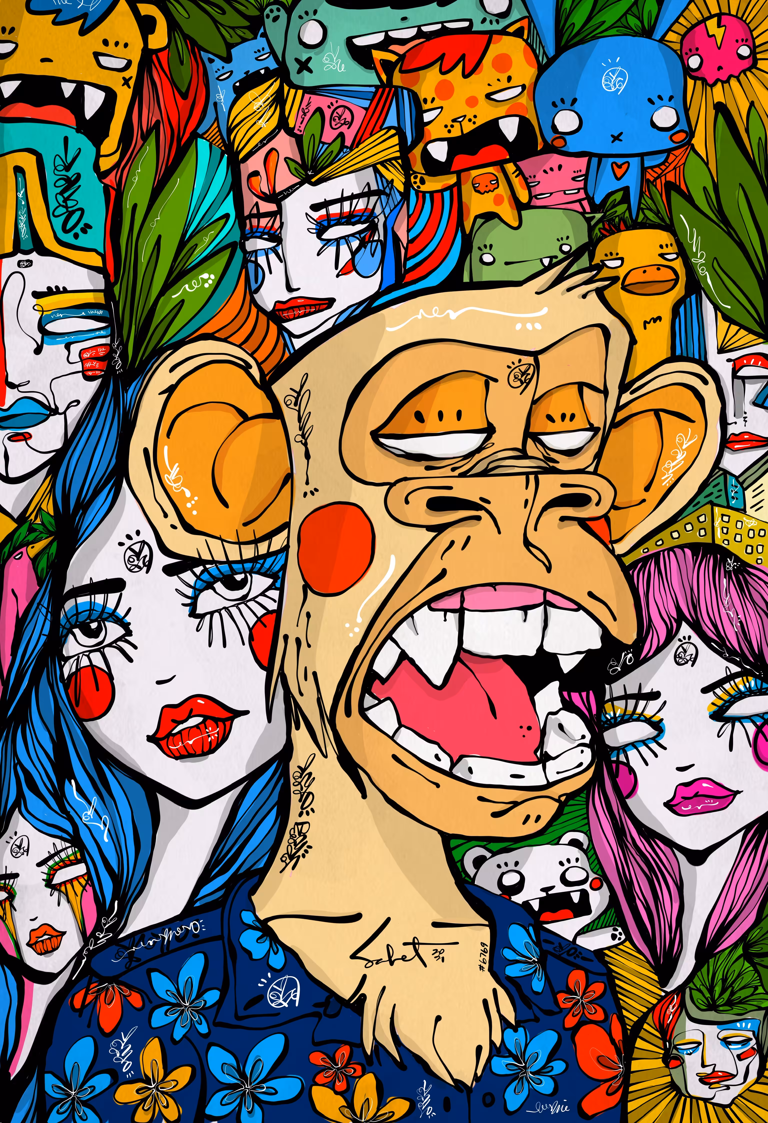 Ape Vibration 2021 SABET x BAYC