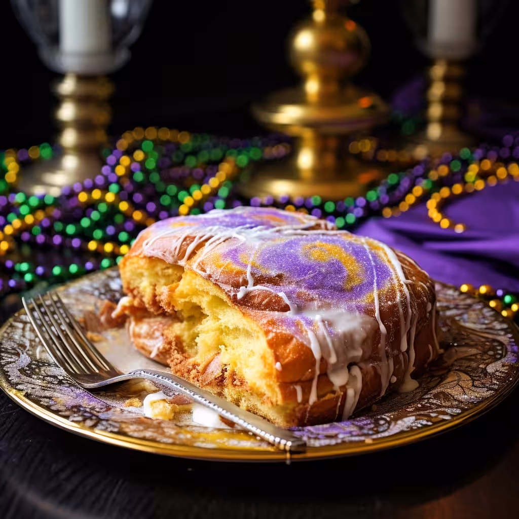 New Orleans Mardi Grad King Cake  #SavageKitchen