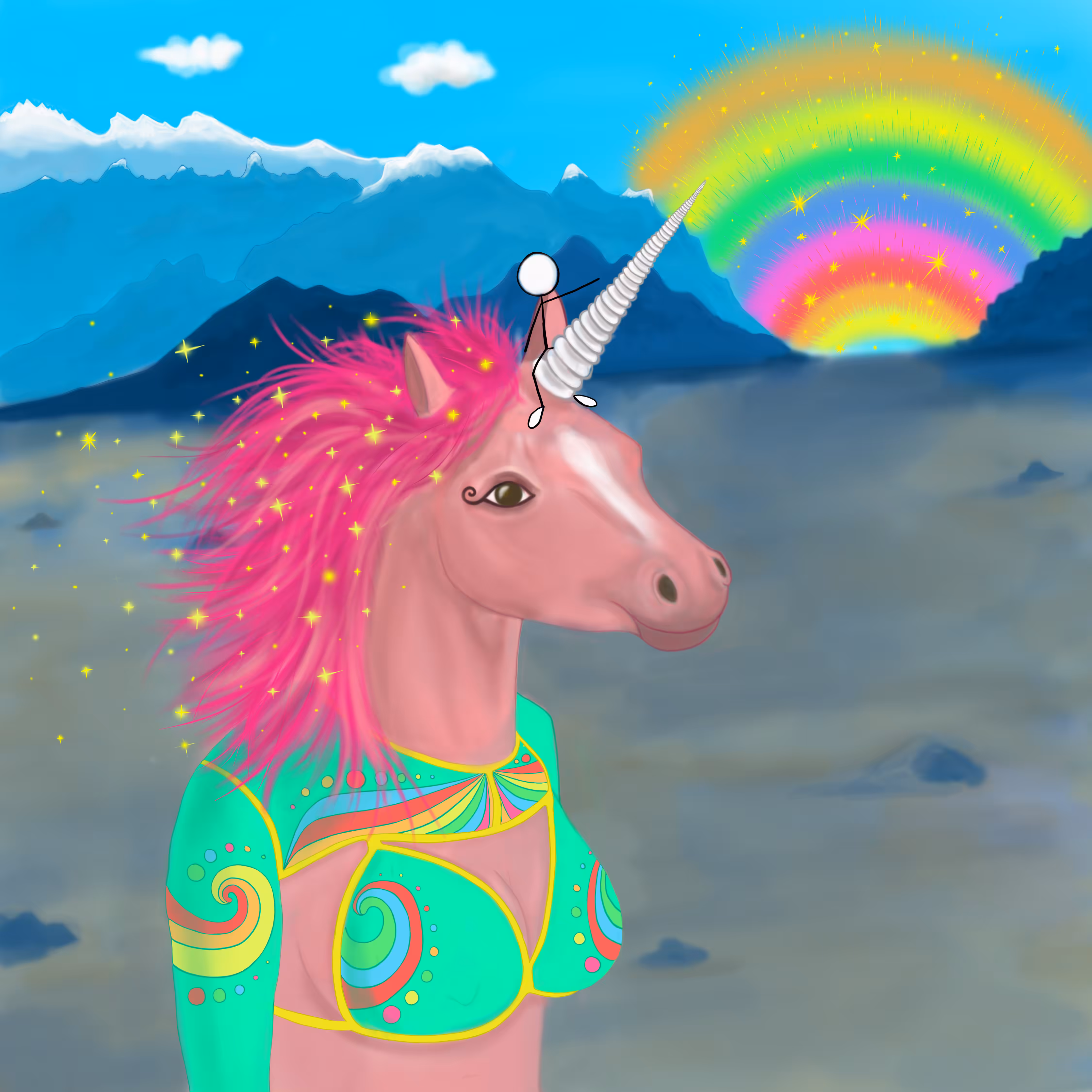 My Surreal Worlds No. 11: Rainbow Gate