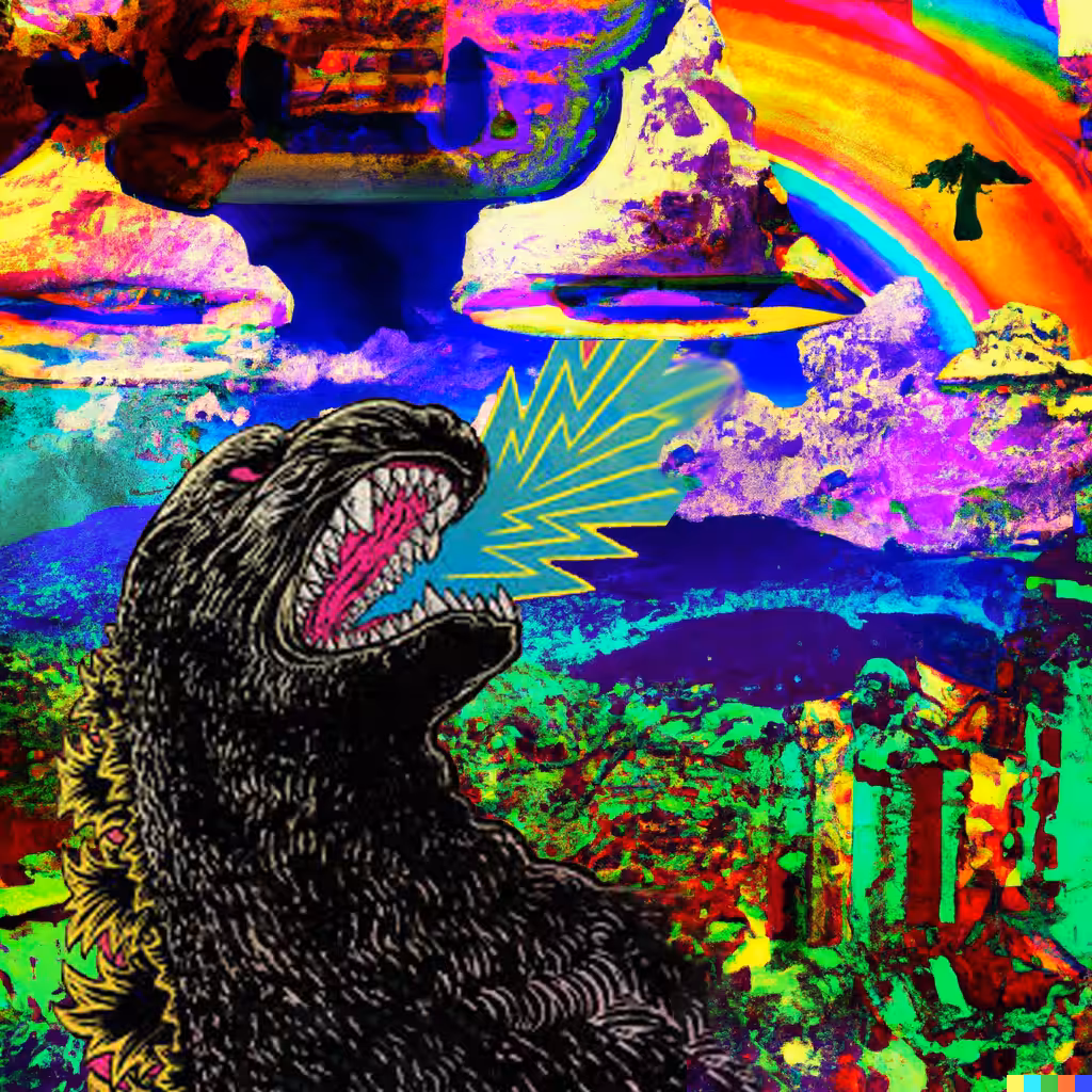 Godzilla vs UFO's