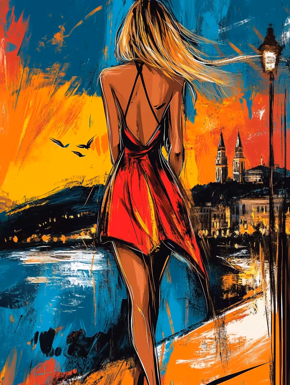 Illustrations: Summer night