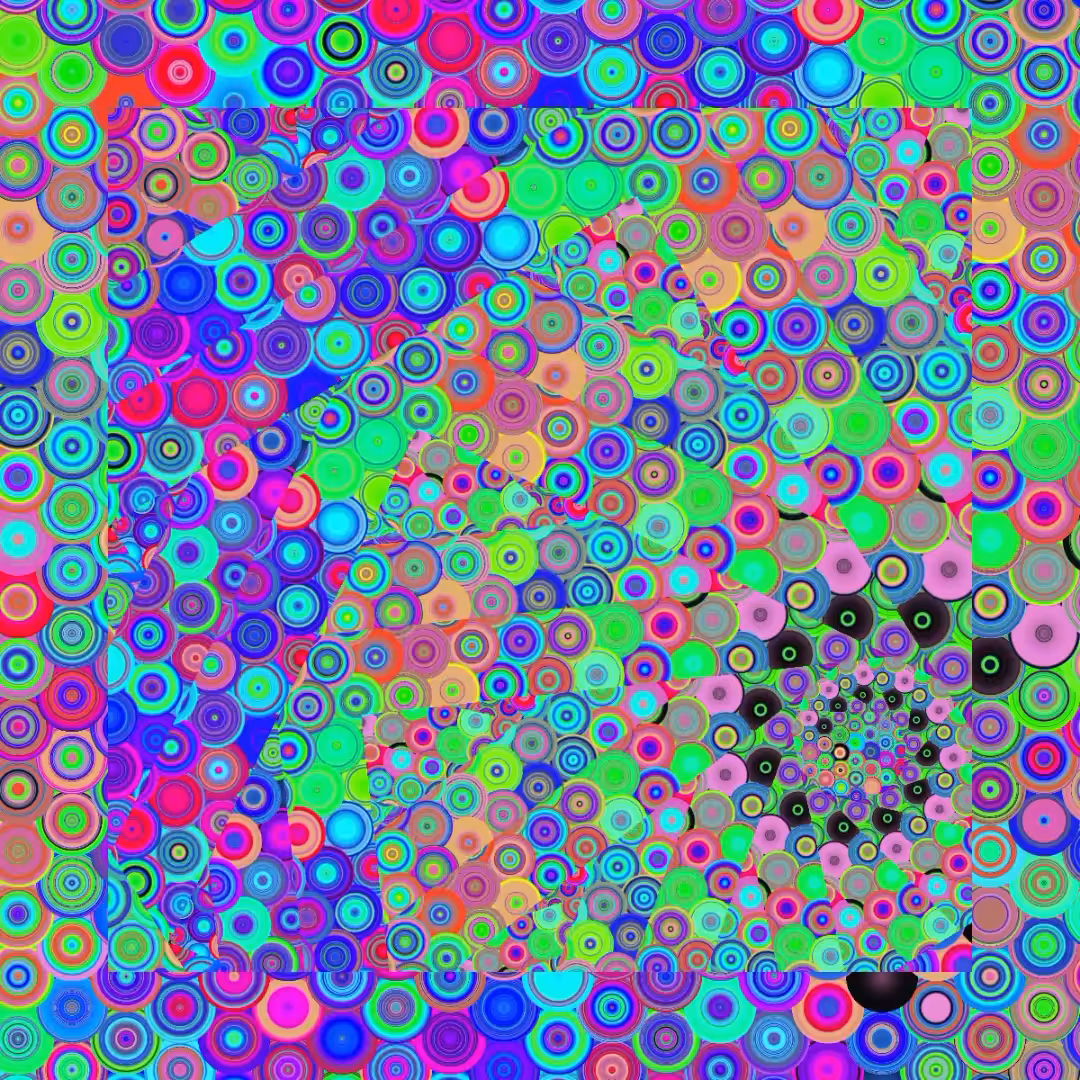 hypnotic peacock