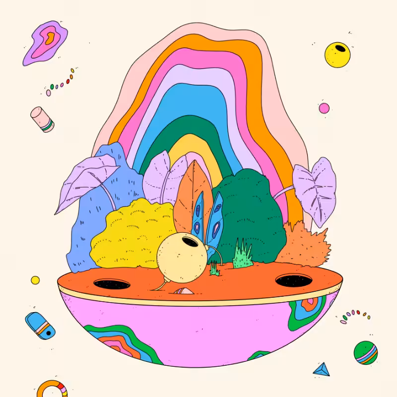 🌈🌴🪐 #230