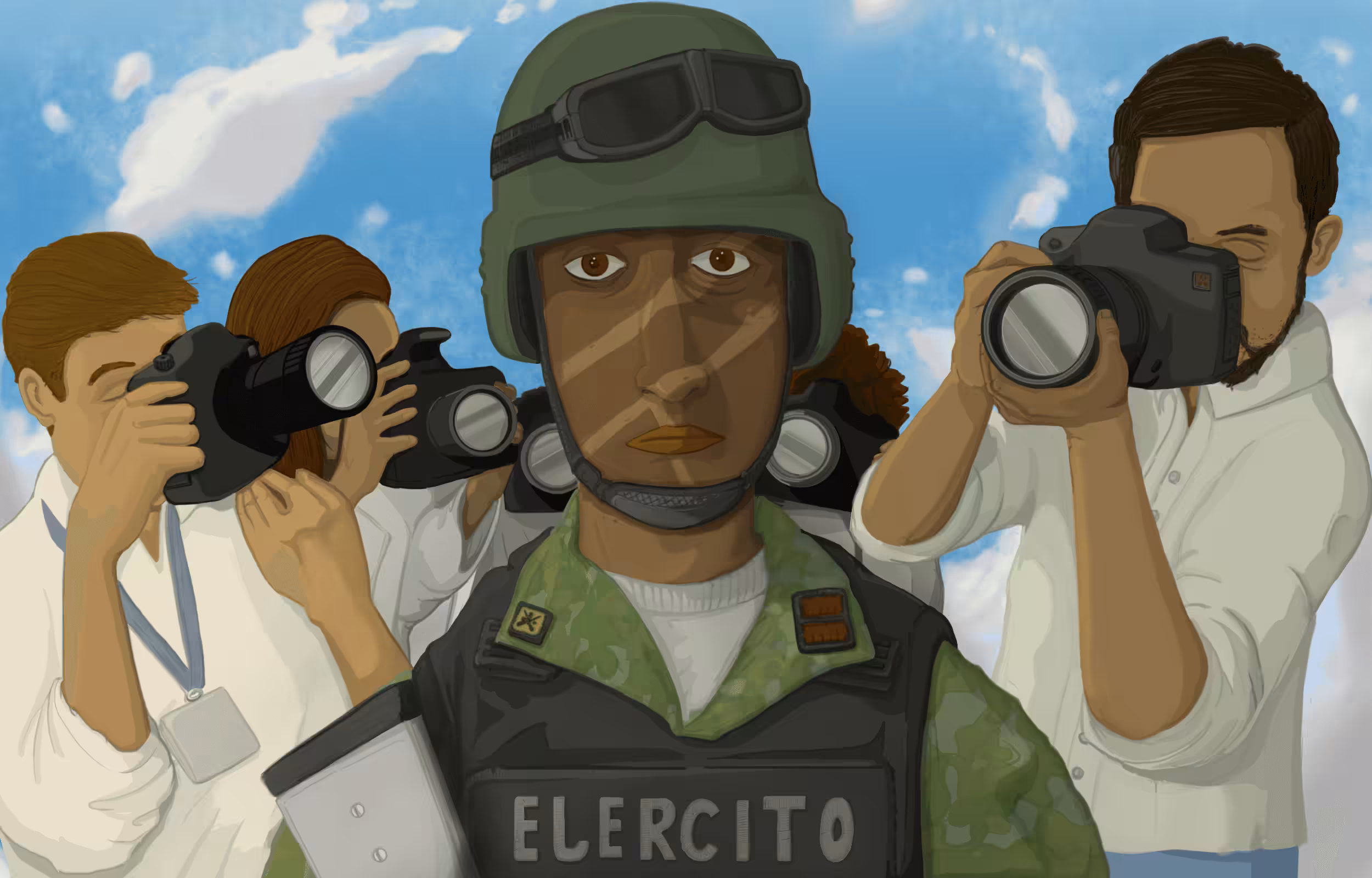 The eye of the storm - Man forever in secutiry team A