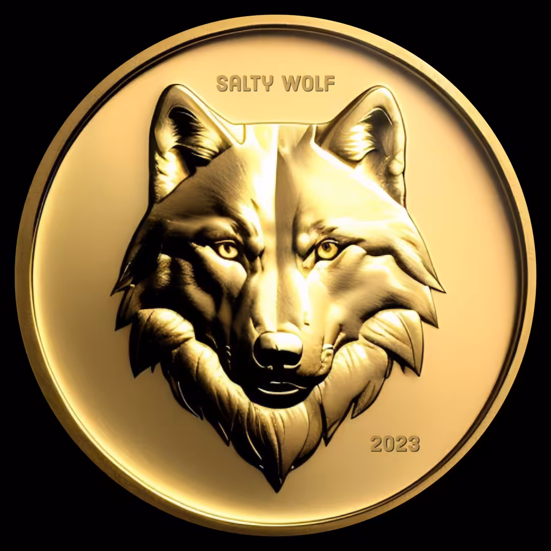 Golden Wolf Token