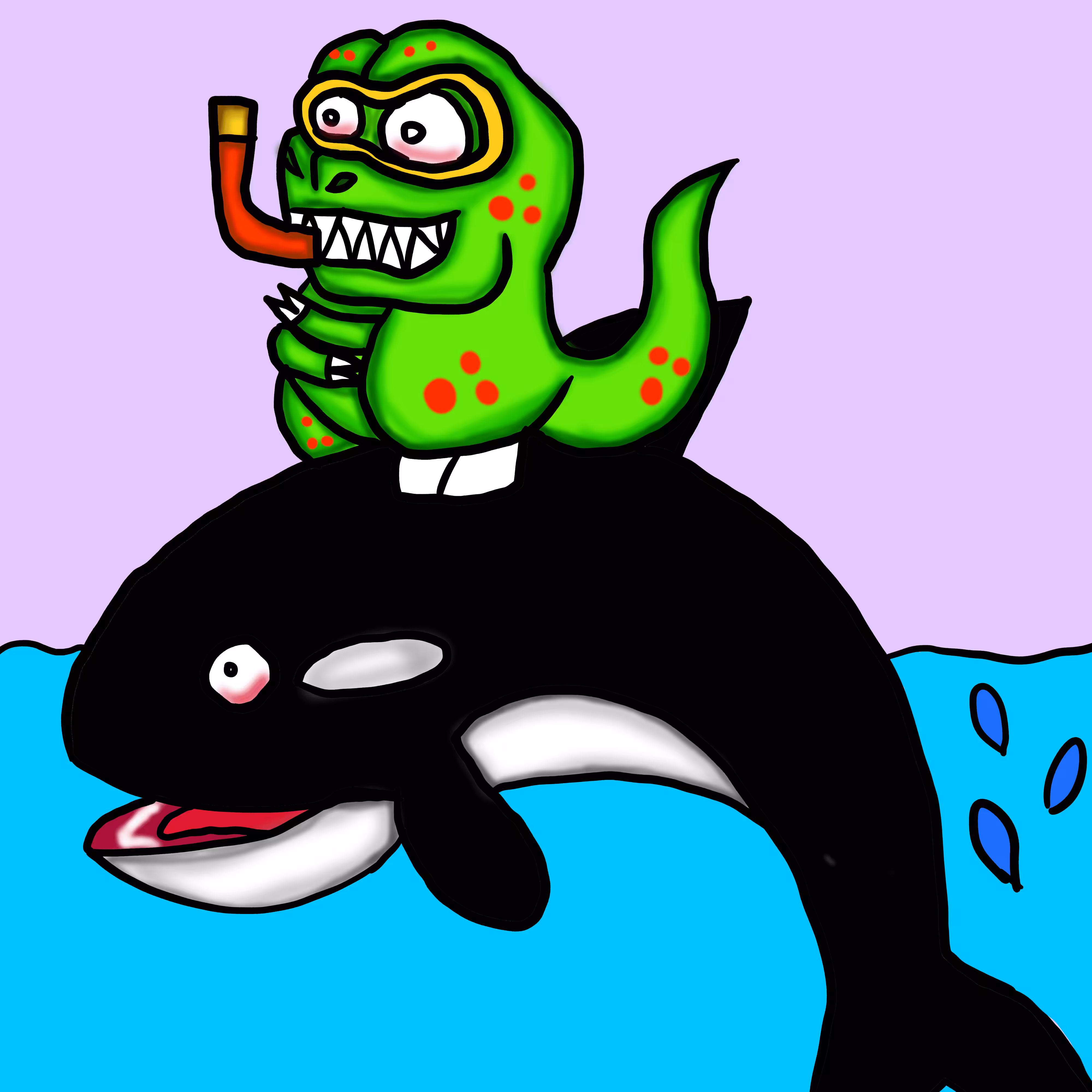 Silly Trex & friends49