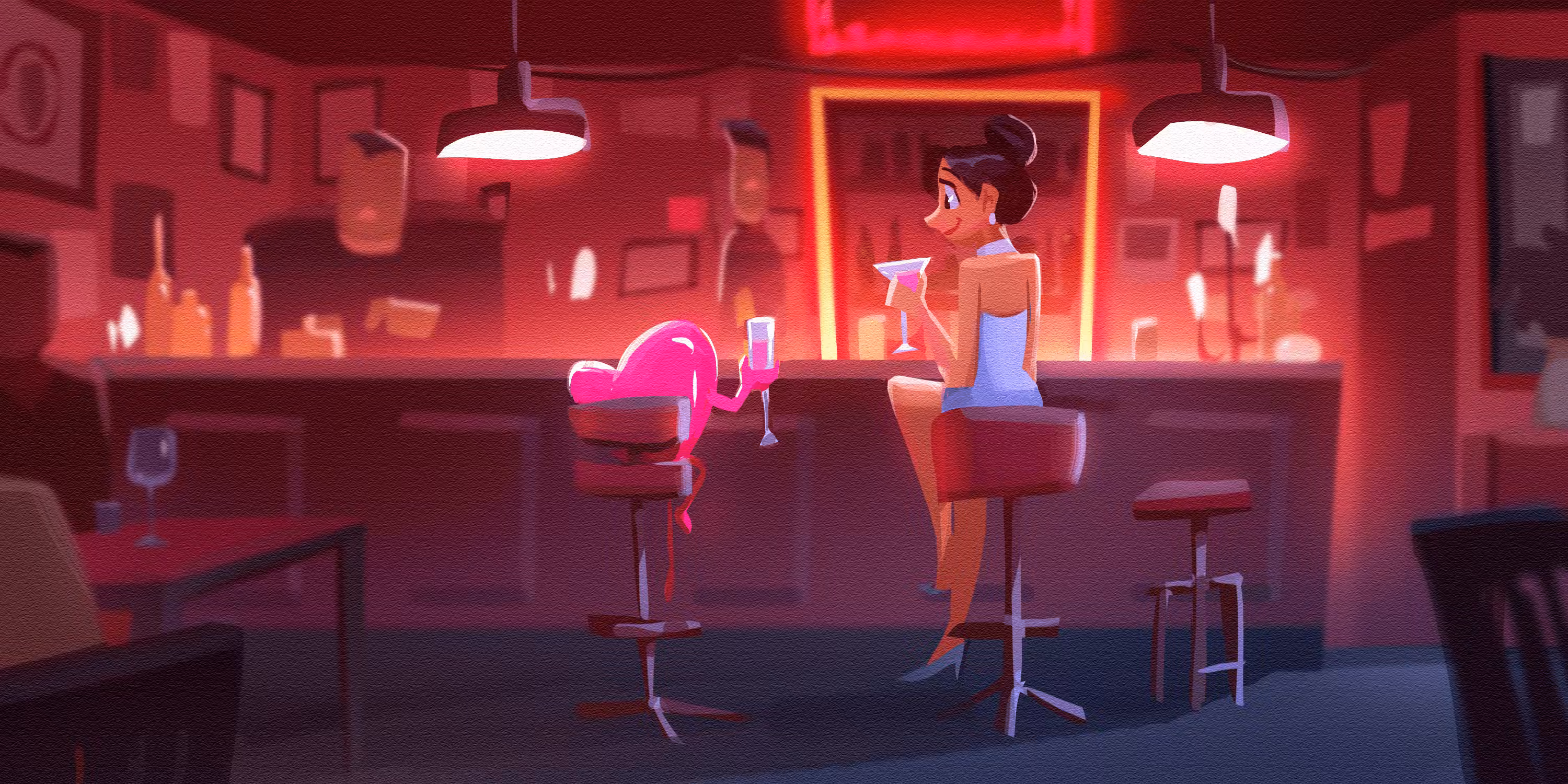 Let's drink together, Cheers!