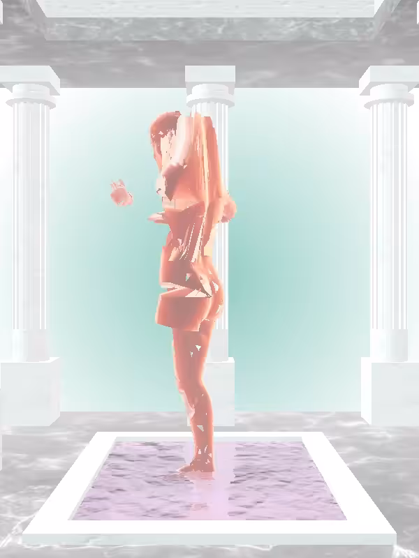 HeavenComputer: The Robotic Fiery Red Woman #3927