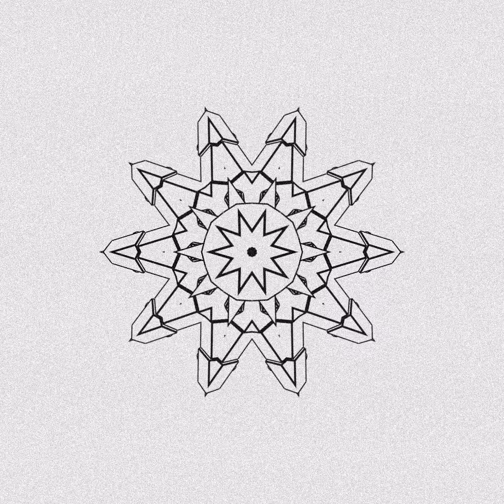 Monochrome Kaleido #228