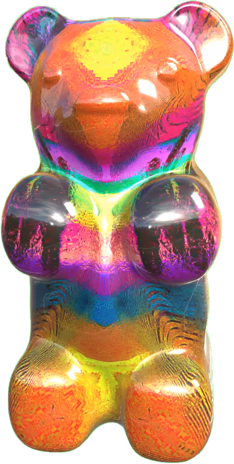 LSD Gummy Bear PFP B-Sides AR Model #13