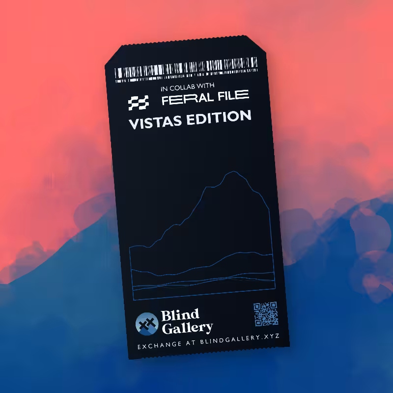 Blind Gallery Mint Pass (Vistas Edition) #36