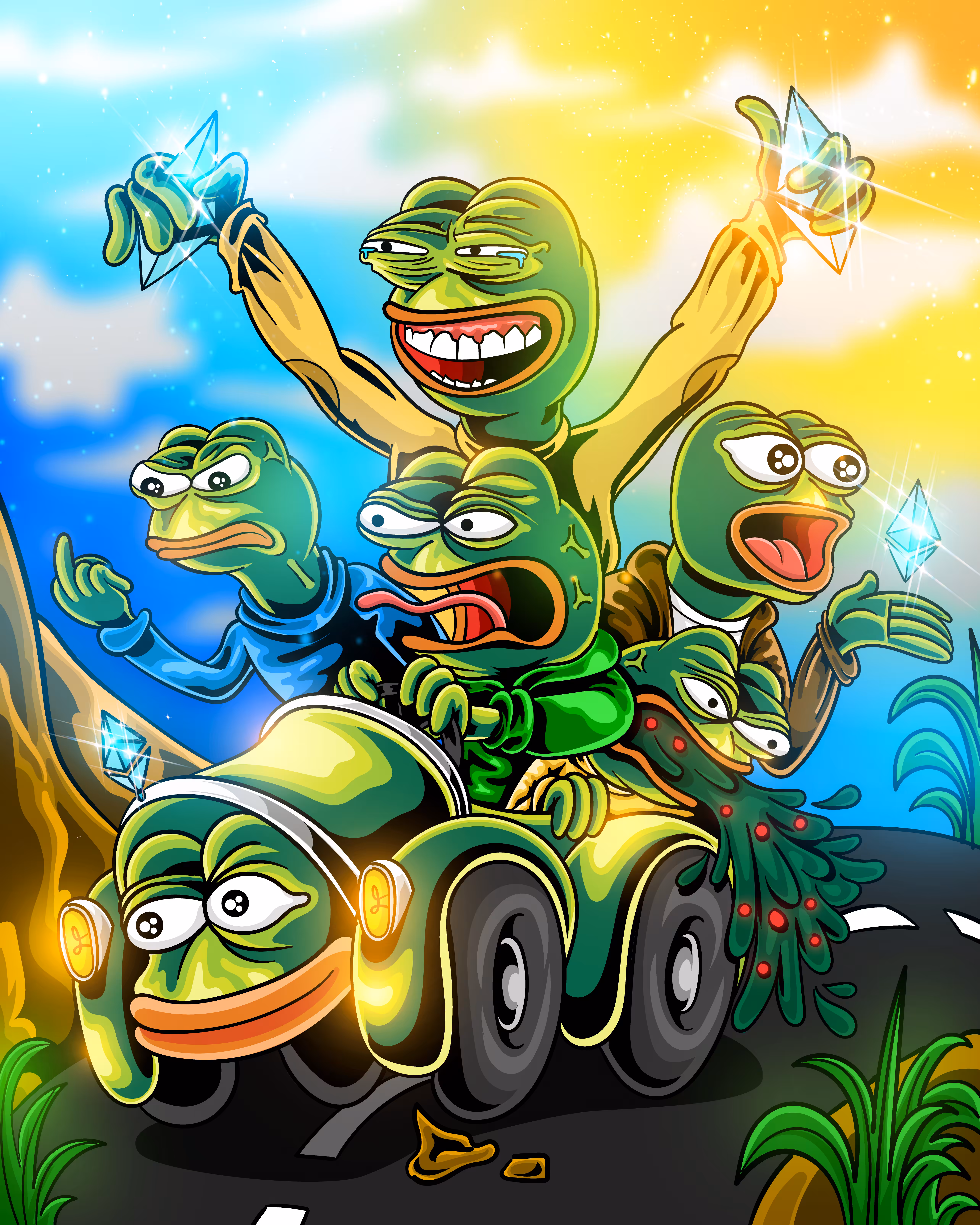 Pepefam adventure 🐸 
