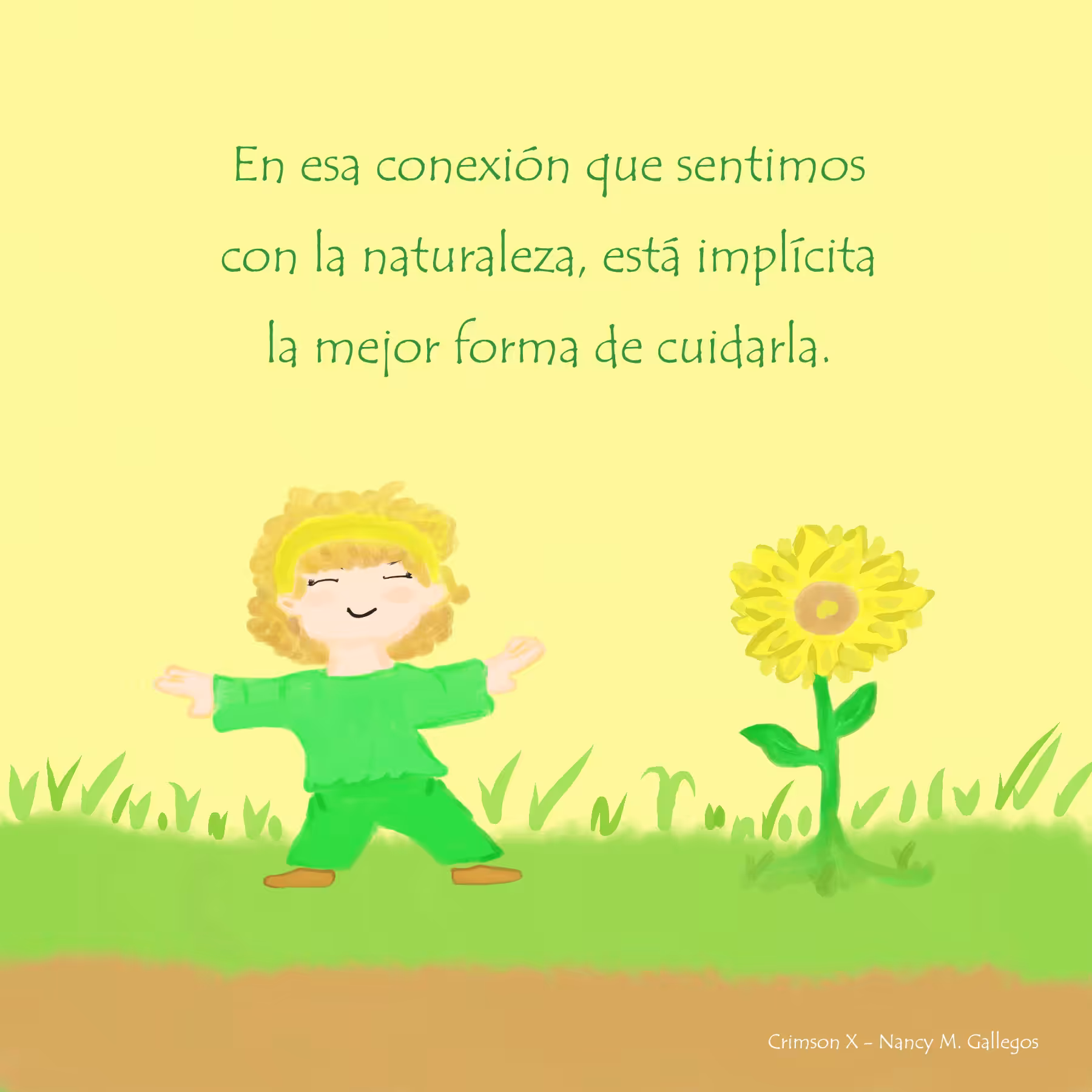 Soy un girasol