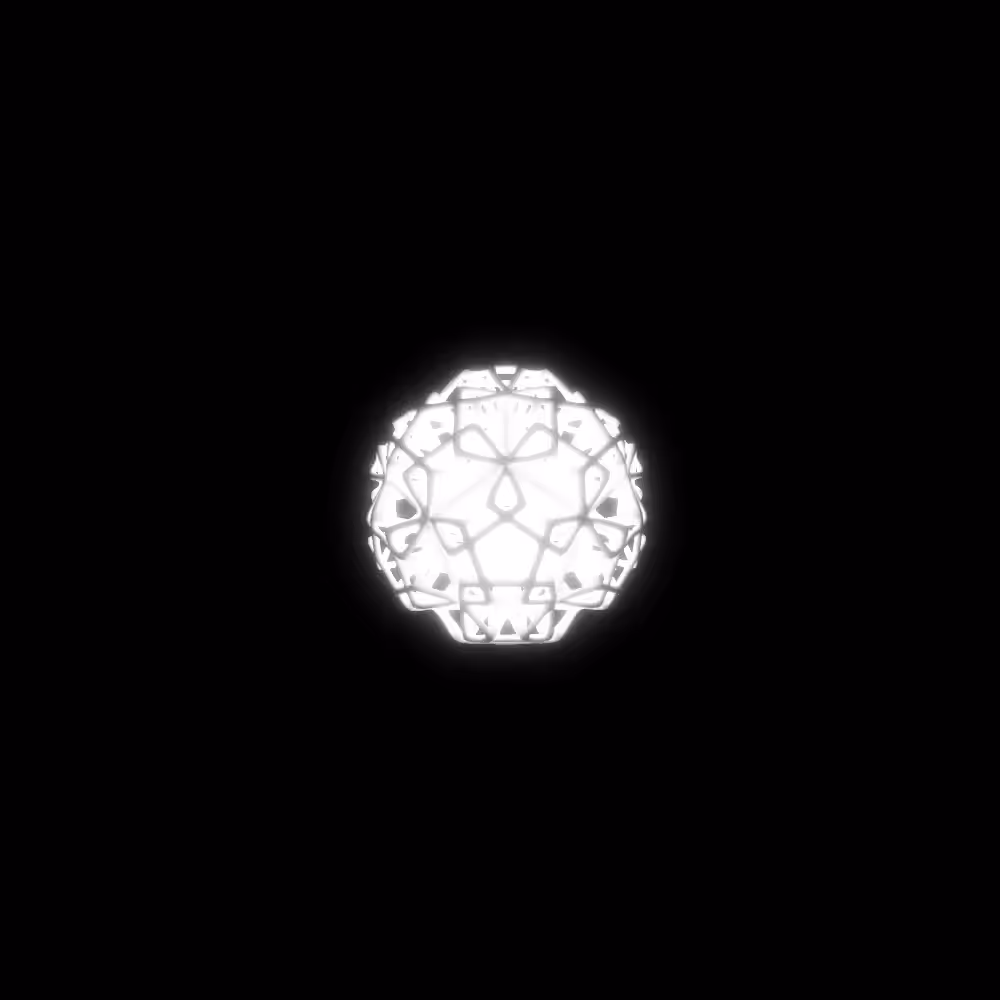 UNFOLDINGS - Subdodecahedron Reassembly 01 / DARK