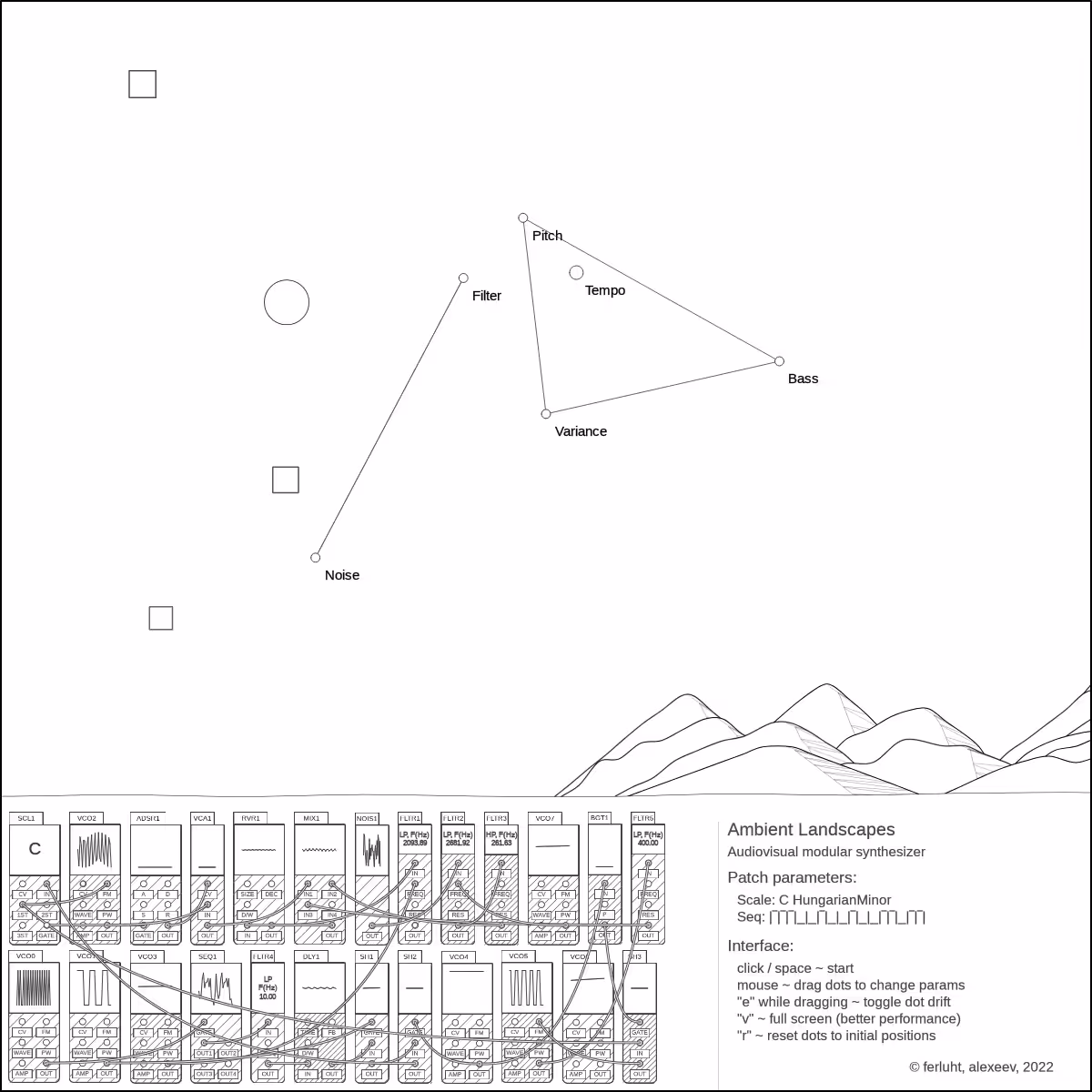 Ambient Landscapes synthesizer #4