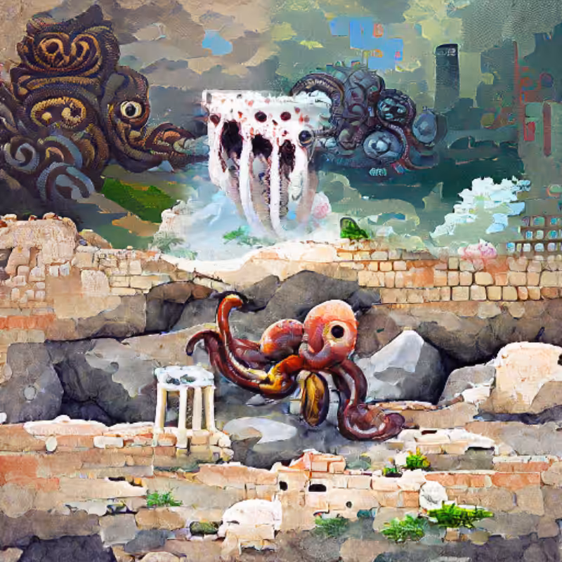 Octopus's Gardens and Ruins #19