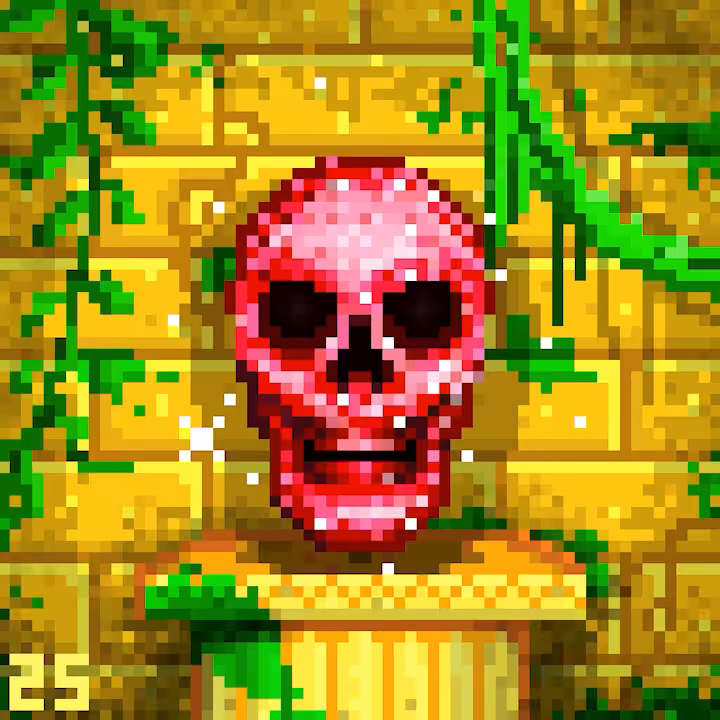 The Ruby Skull of Nibiru - Galactible™ #25
