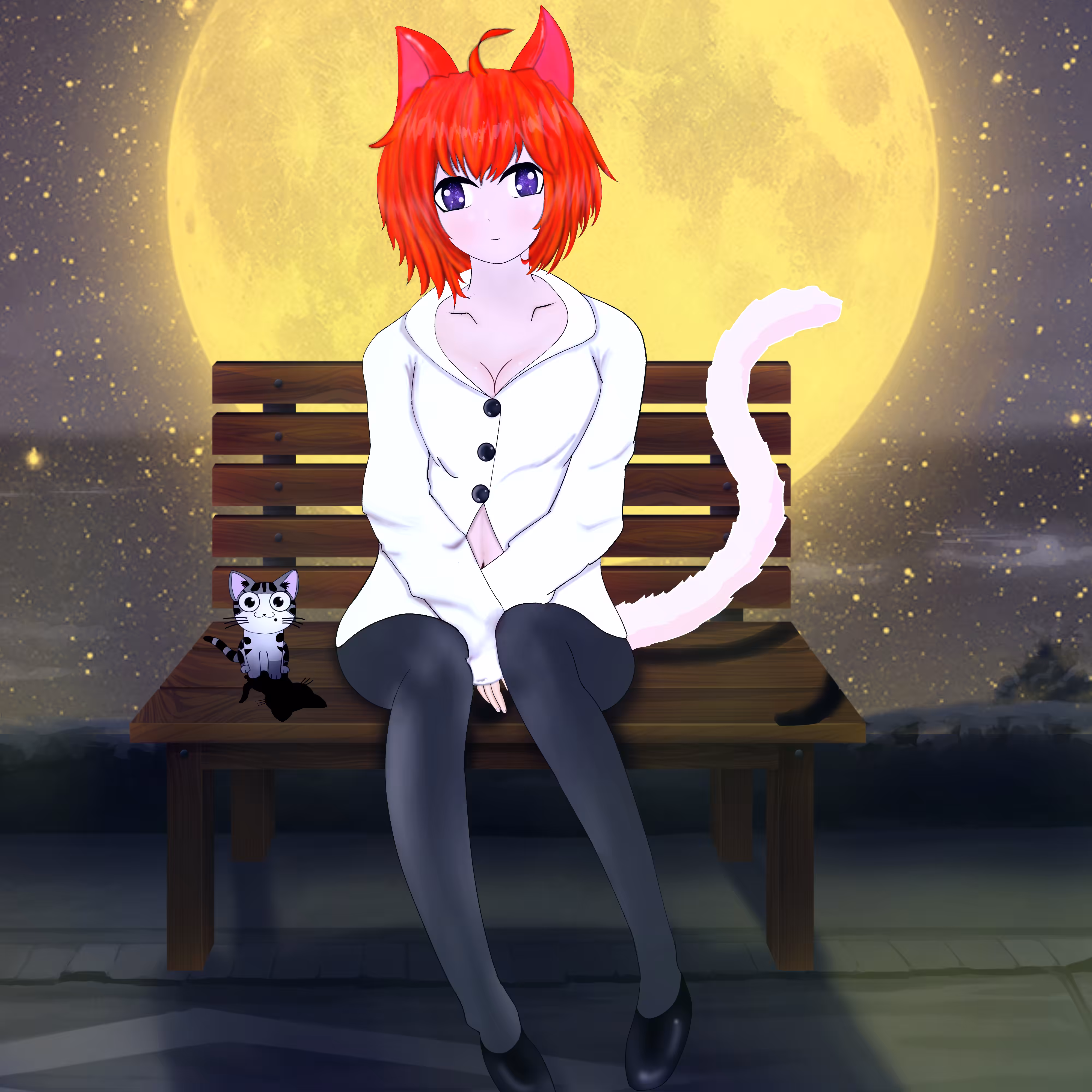 月がきれいですね