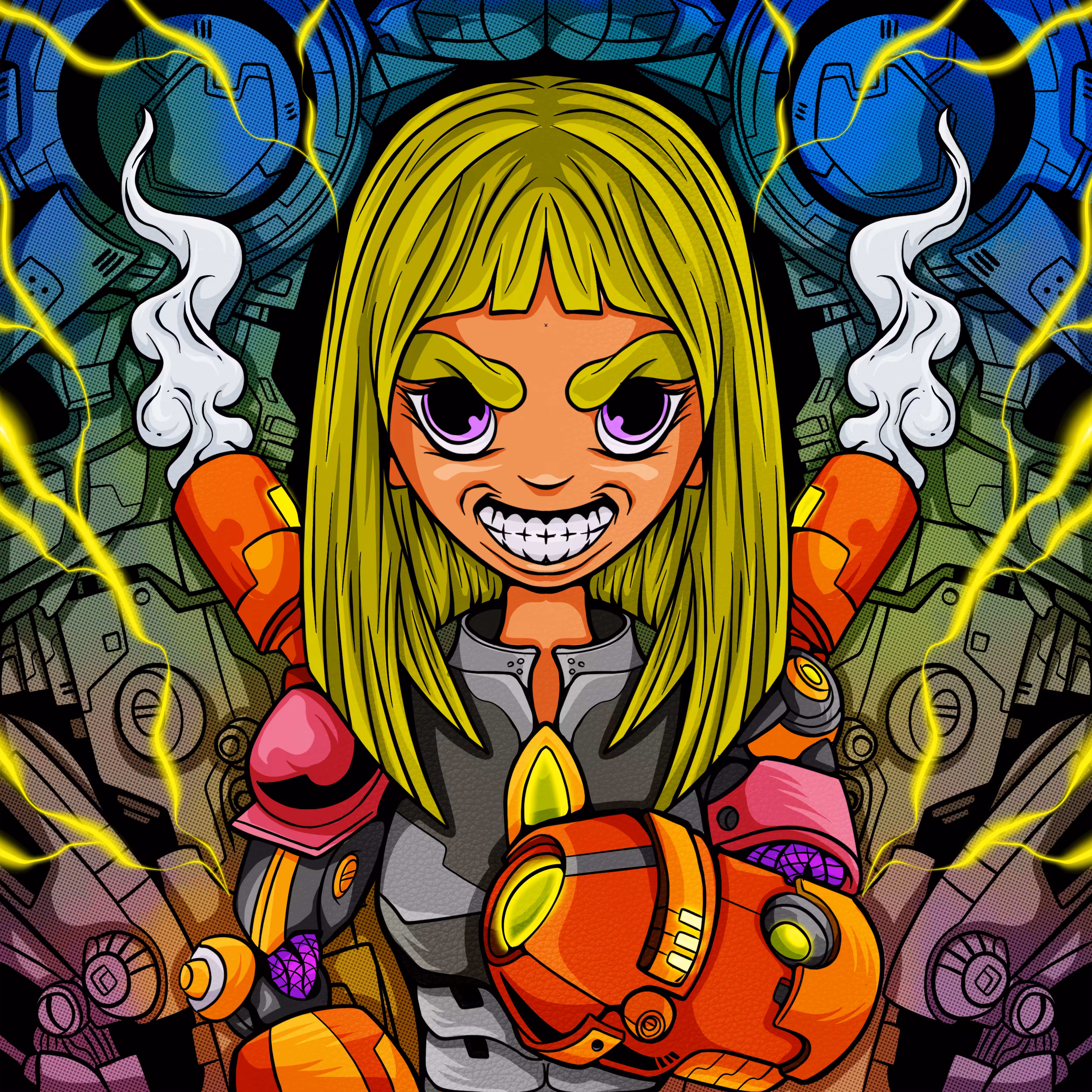 #140 SI WATI (armored girl 2)