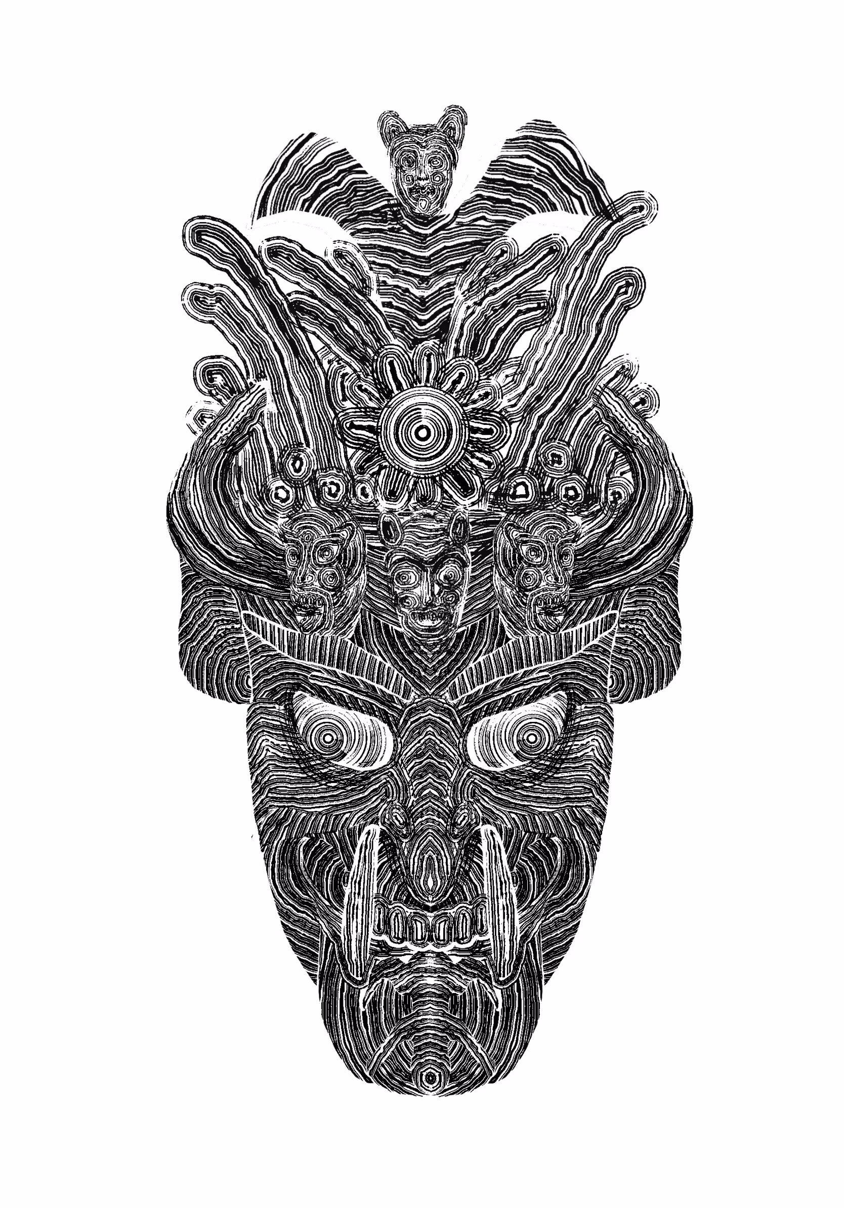 Devil mask III