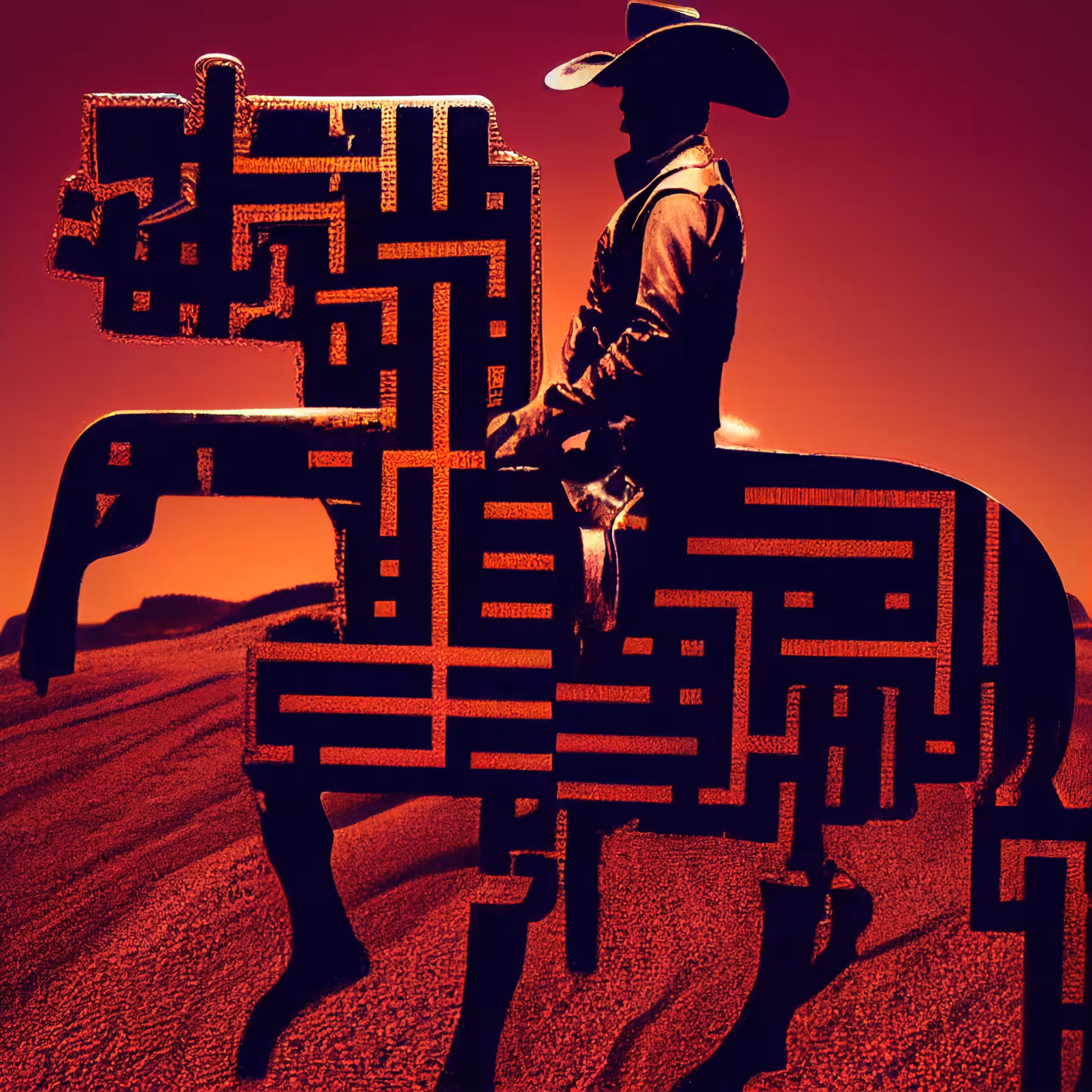 DIGITAL COLT GROWTH PROCESSES (PRINT 15/18)