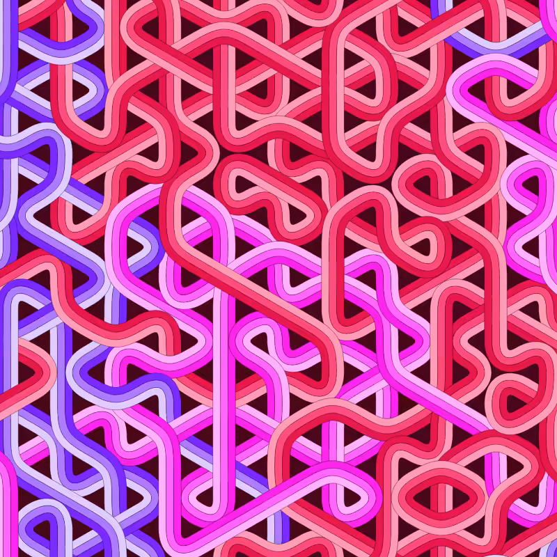 Bézier Truchet #206